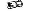 PEUGE 170490S Pipe Connector, exhaust system